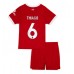 Günstige Liverpool Thiago Alcantara #6 Babykleidung Heim Fussballtrikot Kinder 2023-24 Kurzarm (+ kurze hosen)
